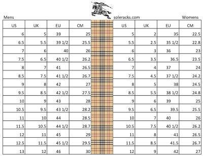 burberry taille 12|burberry size chart.